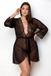 Amberly peignoir Black