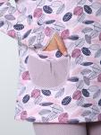 Пижама из футера (розовый)