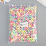 Бусины для творчества пластик "Конфетки" цветные яркие набор 500 гр 1,4х1,4х0,8 см
