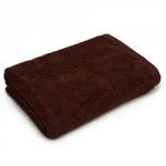 Махровое полотенце GINZA 70х140, 100% хлопок, 450 гр./кв.м. 'Темно-коричневый'