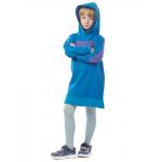 Платье детское Klery шашки ФП5013П1 бирюзовый