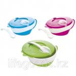 Canpol 210307008 Миска с ложкой Little cow, 9+
