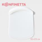 Лопатка кондитерская KONFINETTA «Апсара», 31*23 см, цвет белый