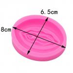 Форма силиконовая "18+", 8 х 6,5 см, розовый