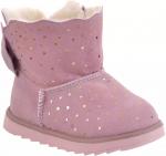 Ботинки утепленные для девочки, арт. W2309, розовый, Vulpes, 21