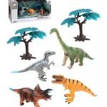 Набор фигурок Динозавры, 6 предметов
