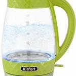 Чайник электрический Kitfort КТ-6123-2 2л. 2200Вт салатовый
