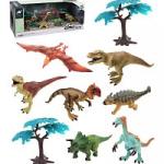 Набор фигурок Динозавры, 9 предметов