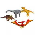 Набор животных BONDIBON "Ребятам о Зверятах", динозавры юрского периода 4  штуки