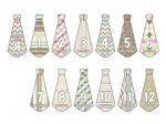 Набор стикеров-галстуков Stick'n Click для мальчиков "Мистер Очарование" (13 наклеек)