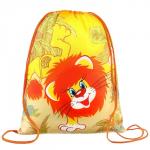 Мешок для обуви 35х42 см, Львенок и Черепаха