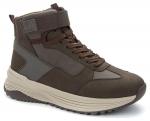 CROSBY коричневый иск. кожа/оксфорд мужские ботинки (О-З 2023)