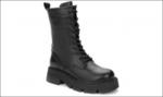 ALBA черный нат.кожа женские ботинки (О-З 2023)