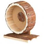 *TRIXIE 61035 Колесо для грызунов Natura, дерево 20 см