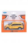 Игрушка модель машины 1:34-39 LADA VESTA SW CROSS такси WELLY #