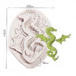 Форма силиконовая универсальная «Большой дракон», 15,2 * 5,2 * 1,5 см