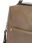 Рюкзак жен искусственная кожа ADEL-195/1в,  (сумка change), 2отд+карм/перег,  капучино/черг 256907