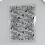 Штамп для творчества силикон "Цветы хризантемы" 14,2х9,7см