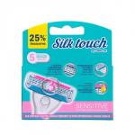 Женские кассеты для бритья Carelax Silk Touch, 5 шт