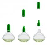 Флаконы цветное стекло Коламбия зеленый 13мл (микроспрей зеленый)