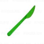 Одноразовый Нож пластиковый 165 мм зеленый Премиум ИнтроПластик