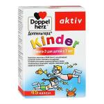 доппельгерц kinder омега-3 д/детей с 7 лет n45