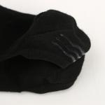 Носки-невидимки женские, цвет чёрный, размер 23 (36-39)