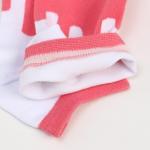 Носки женские, цвет розовый/белый, размер 23