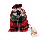 Мешок для подарков «Новогодний», размер:16 * 23 см, цвета МИКС