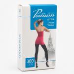 Леггинсы женские Podium Cotton Plus 300 ден, цвет чёрный (nero), размер 2