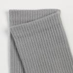 Носки, цвет светло-серый, размер 23-25
