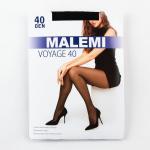 Колготки женские капроновые, MALEMI Voyage 40 ден, цвет чёрный (nero), размер 3