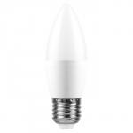 Лампа светодиодная FERON LB-770, C37, E27, 11 Вт, 230 В, 6400 К, 955 Лм, 220°, 111 х 37 мм