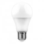 Лампа светодиодная FERON, (7W) 230V E27 2700K A60, LB-91
