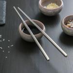 Палочки для суши Bacchette, длина 21 см, цвет серебряный