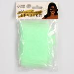 Карнавальный аксессуар- перчатки прозрачные, цвет зеленый