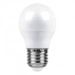 Лампа светодиодная FERON LB-95, G45, E27, 7 Вт, 230 В, 2700 К, 560 Лм, 220°, 82 х 45 мм