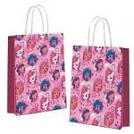 My Little Pony. Пакет подарочный большой, розовый паттерн, 330*455*100 мм.