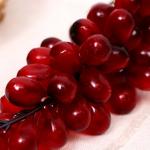Муляж "Виноград овальный" 24 см 60 ягод, микс