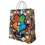 Harry Potter. Пакет подарочный большой (паттерн) 335*406*155 мм. (чиби)