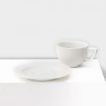 Набор кофейный фарфоровый на 6 персон Wilmax «Юлия Высоцкая», 12 предметов: 6 чашек 170 мл, 6 блюдец d=14,1 см, цвет белый