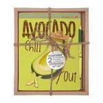 НАБОР ПОДАРОЧНЫЙ "Avocado Style. Chill out" (ДВЕ ТЕТРАДИ И РУЧКА)