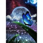 Алмазная мозаика «Лунная бабочка» 30 * 40 см