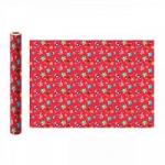 Looney Tunes. Упаковочная бумага (красная), 700*1000 мм, 2  шт в рулоне