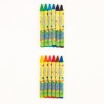 Восковые карандаши "Мир динозавров", набор 12 цветов