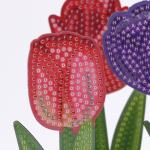 Алмазная вышивка "Тюльпаны" интерьерный декор