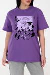 Женская футболка 019. 2 Фиолетовый