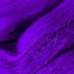 Шерсть для валяния 100% полутонкая шерсть 50гр (698-Т.фиолетовый)