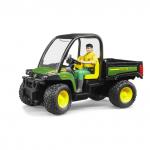 Bruder 02490 "Мини-самосвал John Deere Gator XUV 855D" с фигуркой водителя 107 мм