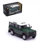 Cararama. Мини-модель 1:43 "Land Rover Defender Generation 1" металл. зеленая арт.34331